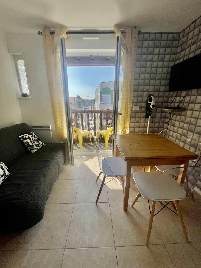 Ferienwohnung Appart Marion Vue Mer Avec Wifi Sur Quend Plage Exterior foto
